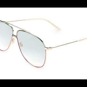 63MM Aviator Sunglasses